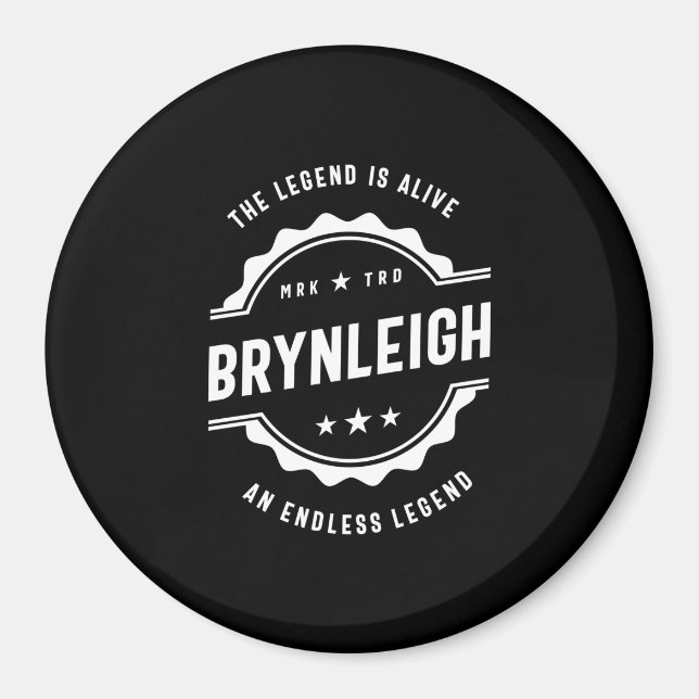 Brynleigh Personalisiert Name Geburtstagsgeschenk Magnet (Vorne)