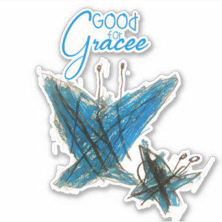 Brynna's Grace Butterfly Aufkleber