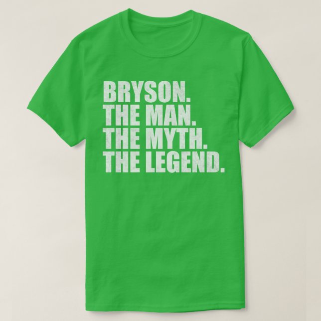 Bryson Bryson Name Bryson Vorname T-Shirt (Design vorne)