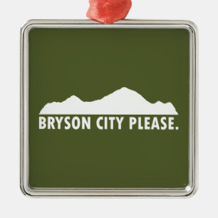 Bryson City Bitte Ornament Aus Metall