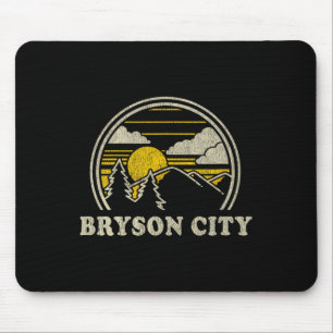 Bryson City North Carolina Nc T-Shirt Vintage Hiki Mousepad
