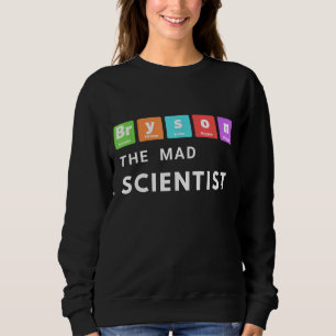 Bryson DeChambeau Mad Scientist Periodic Table Gol Sweatshirt