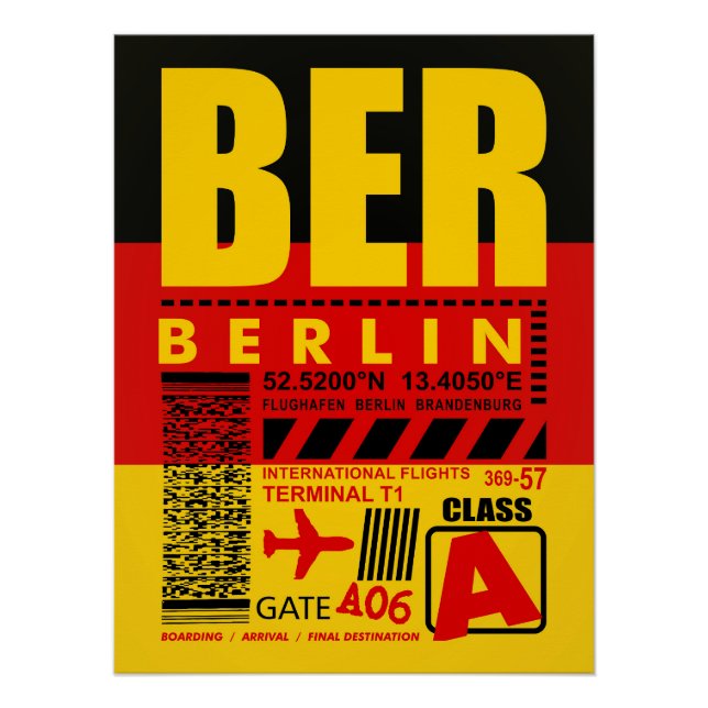 BRZ Berlin Poster (Vorderseite)