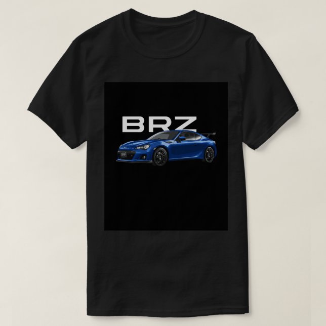 BRZ World Kundgebung Blue Poster T-Shirt (Design vorne)