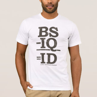 BS - IQ = IDENTIFIKATION T-Shirt