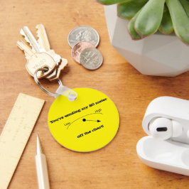 BS Meter Novelty Schlüsselanhänger