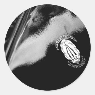 BSA-Detailaufkleber Runder Aufkleber
