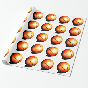 Bsketball Geschenkpapier