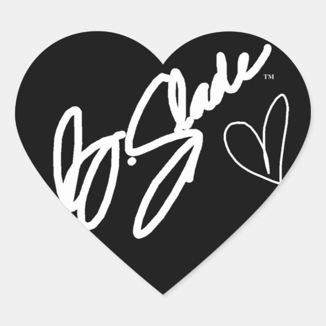 @BSLADE SIGNATURE SERIES HERZPROMO STICKERS (Vorderseite)