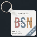 BSN Bachelor of Science in Nursing RN Abschluss Schlüsselanhänger<br><div class="desc">Personalisierter BSN Bachelor of Science in Nursing RN Abschluss Keepake Geschenke!</div>