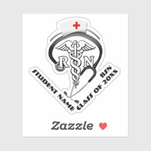 BSN - RN Graduate Aufkleber
