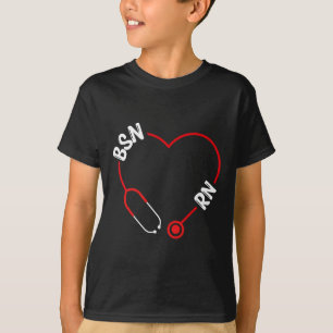 Bsn Rn Nurse Abschluss Nursing Essentials Bsn Nur T-Shirt