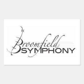 BSO Rechteckaufkleber Rechteckiger Aufkleber