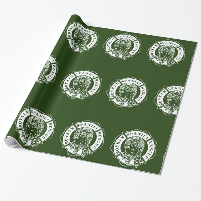 BSR offizielles Logo-Verpackungs-Papier - Grün Geschenkpapier (Ungerollt)