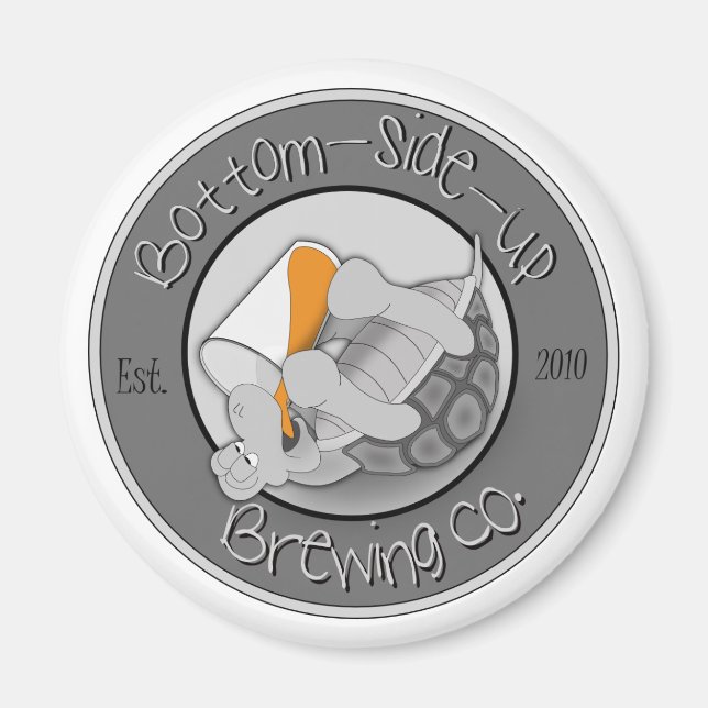 BSU-Logo-Kühlschrankmagnet Magnet (Vorne)