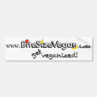 BSV erhalten Veganized Autoaufkleber
