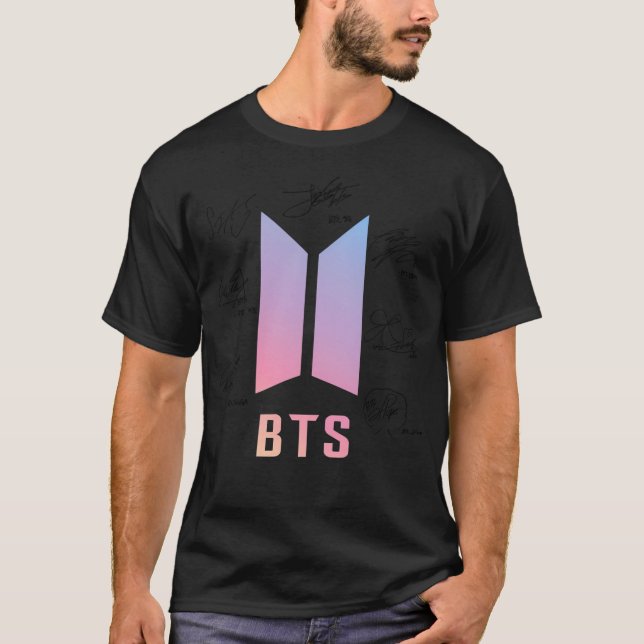 Bt21 Gruppenunterschriften T-Shirt (Vorderseite)