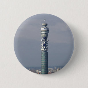 BT Tower, London, England. Button