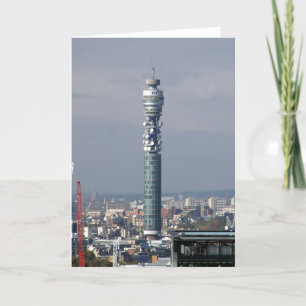 BT-Turm, London, England Karte