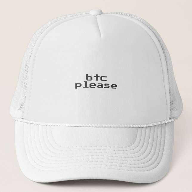 btc bitte truckerkappe (Vorderseite)