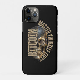 BTC-Motivation | Totenkopf | Bitcoin-Krypto  Case-Mate iPhone Hülle