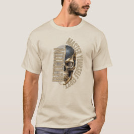 BTC-Motivation | Totenkopf | Bitcoin-Krypto  T-Shirt