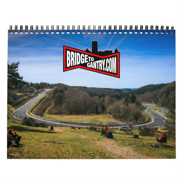BTG:2016 - Ein Jahr der Nordschleife Kalender (Titelbild)