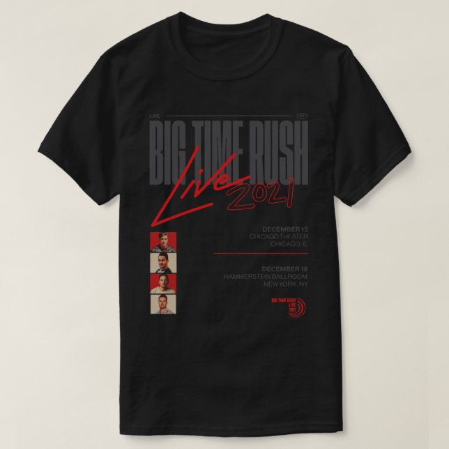 Btr Big Time Eush bis 2021 T-Shirt (Design vorne)