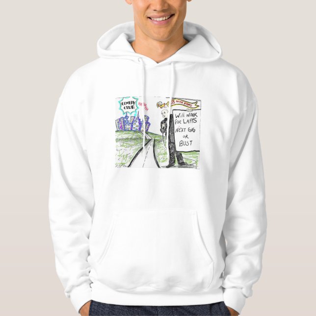 BTS auf der Straße Hoodie (Vorderseite)