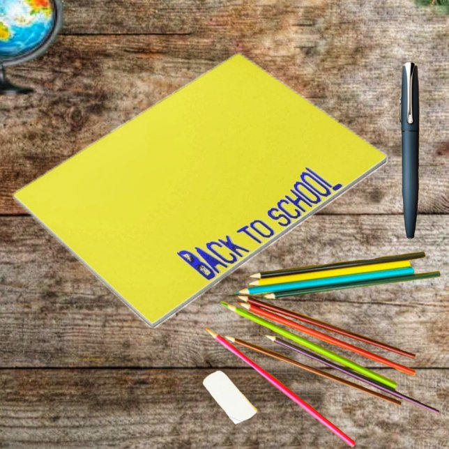BTS Blue S Notizblock (A Notepad, with an urban design!)