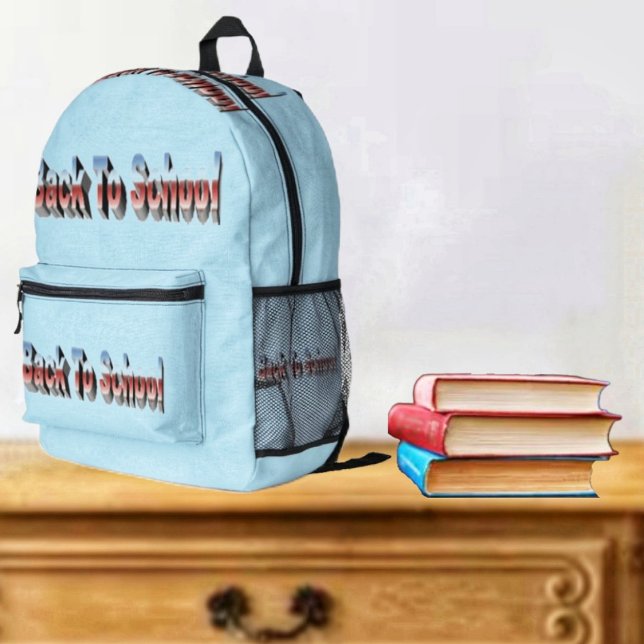 BTS dreiteilig Bedruckter Rucksack (A eye-catching backpack, is just the thing to motivate a student's return to school!)