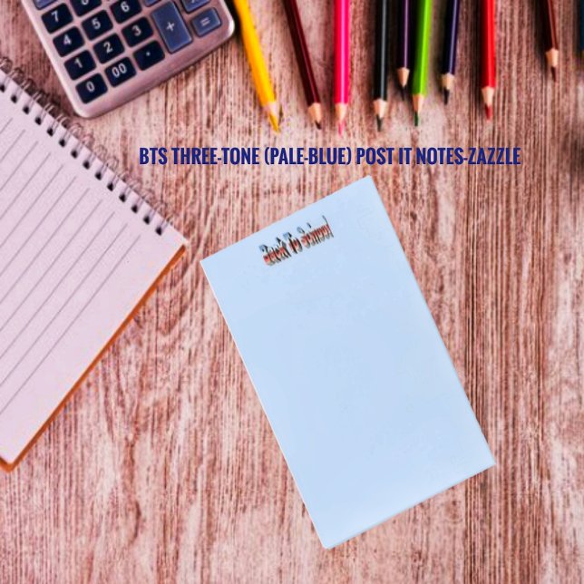 BTS dreiteilig Post-it Klebezettel (Von Creator hochgeladen)