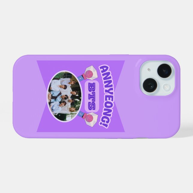 BTS-Handyhülle iPhone 15 Hülle (Rückseite (Horizontal))
