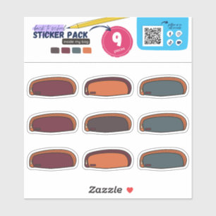 BTS - INNERHALB MEINER TASTE (PENCIL POUCH 02) AUFKLEBER