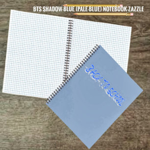 BTS Shadow-Blue Notizbuch