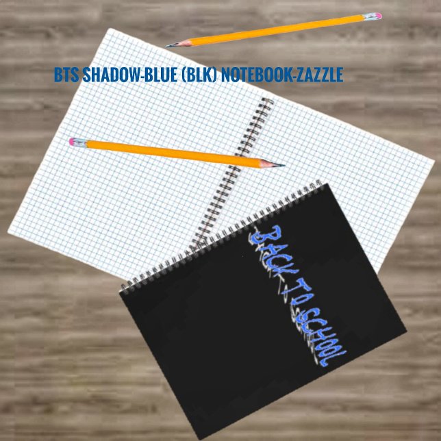 BTS Shadow-Blue Notizbuch (Von Creator hochgeladen)