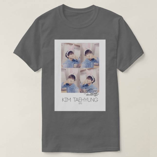 BTSBangtan Sonyeondan V Fotokarte 1 T-Shirt (Design vorne)