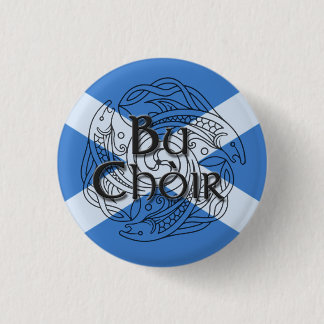 BU-Chor Saltire Button
