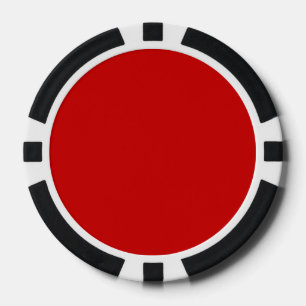 BU Red Pokerchips