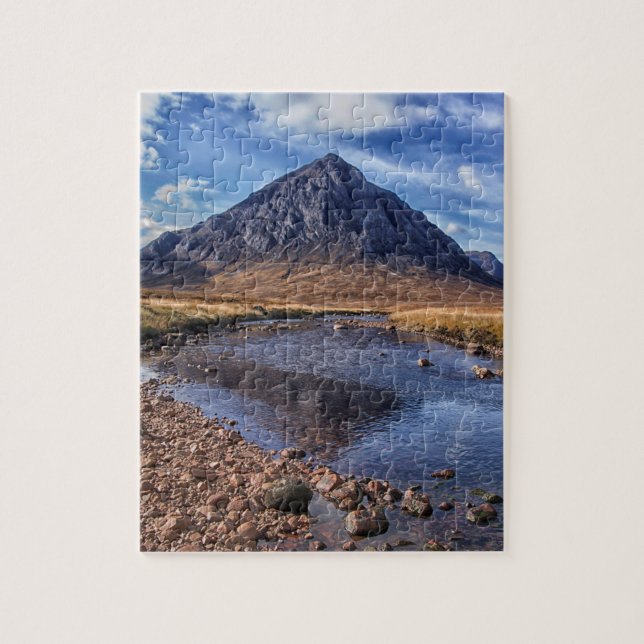 Buachaille Etive Mhor , Glen Coe , Schottland Puzzle (Vertikal)