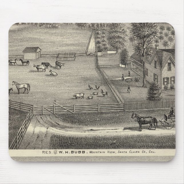 Bubb-Residenzen Mousepad (Vorne)