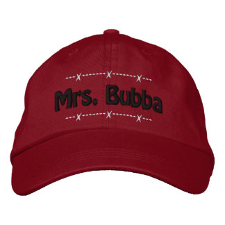 Bubba Funny Redneck Nickname Bestickte Baseballkappe