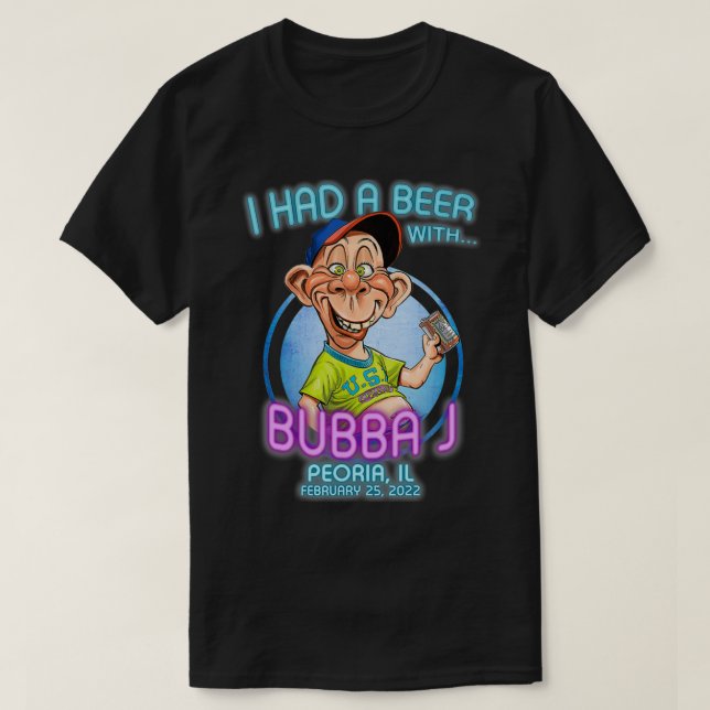 Bubba J Peoria, IL T-Shirt (Design vorne)