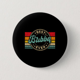 Bubba je Vintag Retro Vatertag Geschenk Button