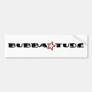 Bubba Tude Autoaufkleber