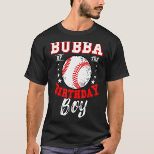 Bubba vom Geburtstag Junge Baseball Thema Bday Cel T-Shirt