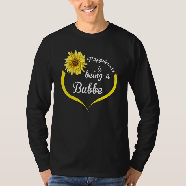 Bubbe Glück ist eine Kugel T-Shirt (Vorderseite)