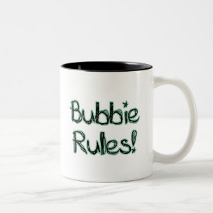 Bubbie Regeln Zweifarbige Tasse