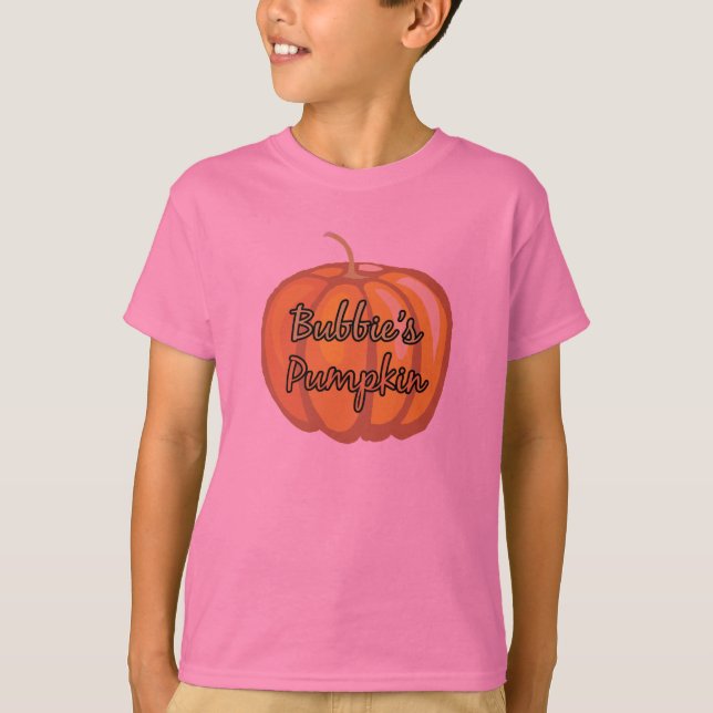 Bubbies Kürbis T-Shirt (Vorderseite)