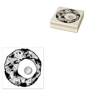 Bubble and Squeak Brunch UK British Food Cuisine Gummistempel